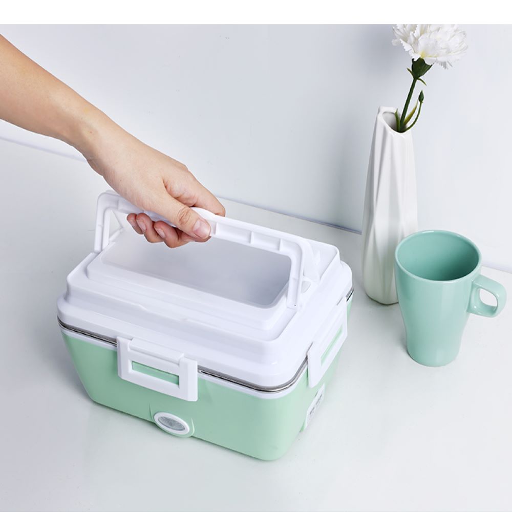 1.8L large capacity stainless steel electric heating lunch box